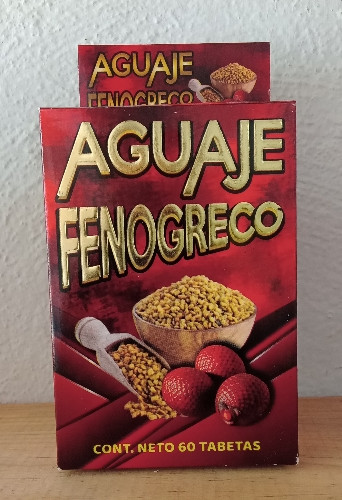 Imagen 1 de Aguaje con Fenogreco  60 Tabletas