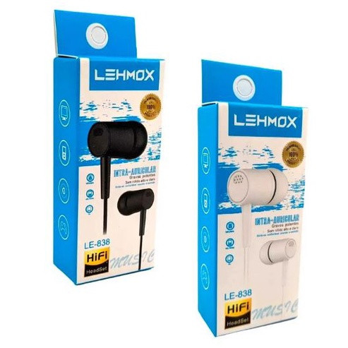 Imagem 1 de  FONE INTRA-AURICULAR LEHMOX - LE-838/LE-839/846