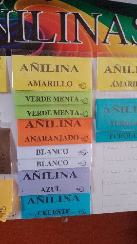 Imagen 1 de Añilina v/colores