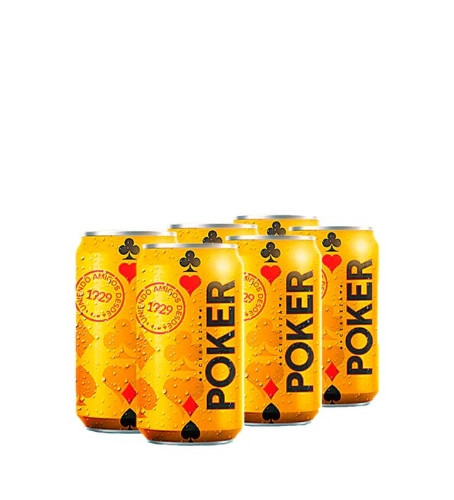 Imagen 1 de Cerveza Poker En Lata