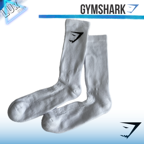 Imagen 1 de Calceta Gym Shark (Blancas)