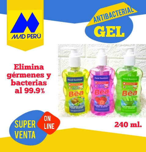Imagen 1 de GEL ANTIBACTERIAL 240 ml.