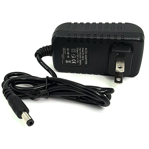 Imagen 1 de ADAPTADOR DC 12V 1AMP PARA CÁMARA 