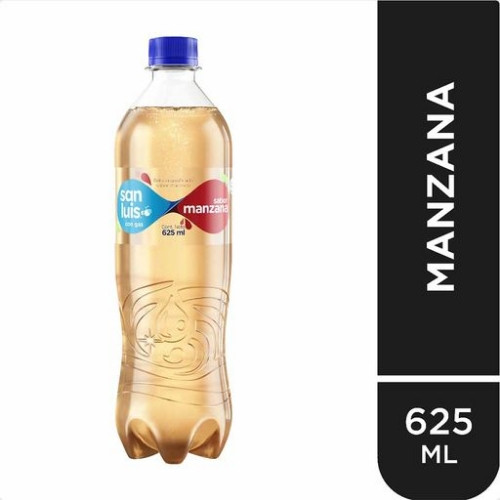 Imagen 1 de Agua Saborizada c/g San Luis Manzana  × 625ml