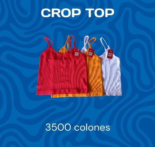 Imagen 1 de Blusas crop top