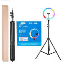 Imagen 1 de ARO DE LUZ RGB 36 CM + TRIPODE