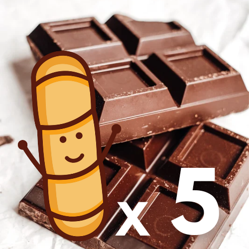 Imagen 1 de Tequeños Queso + Chocolate 5 uds