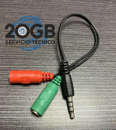 Imagen 1 de Adaptador de Plug a Audífonos y Micrófono. V2
