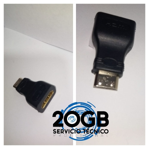 Imagen 1 de Adaptador Mini HDMI a HDMI 