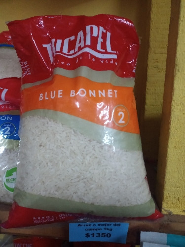 Imagen 1 de arroz tucapel blue bonnet G2 900gr