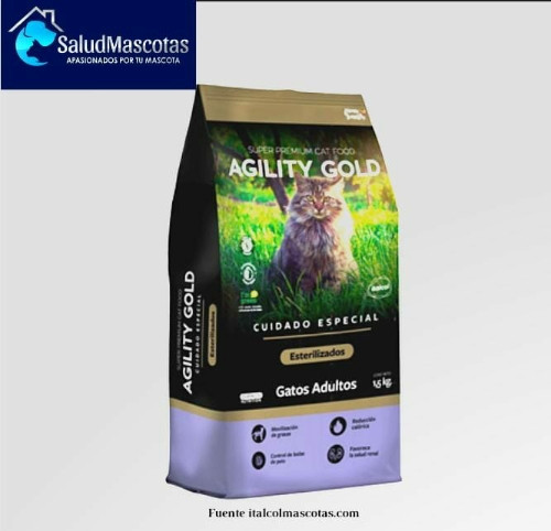 Imagen 1 de Agility gold gatos esterilizados 1.5 kg  