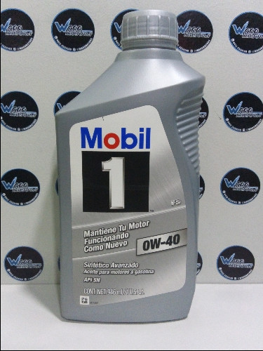 Imagen 1 de Aceite 0W-40 Mobil 1 Sintético( 750Bs)