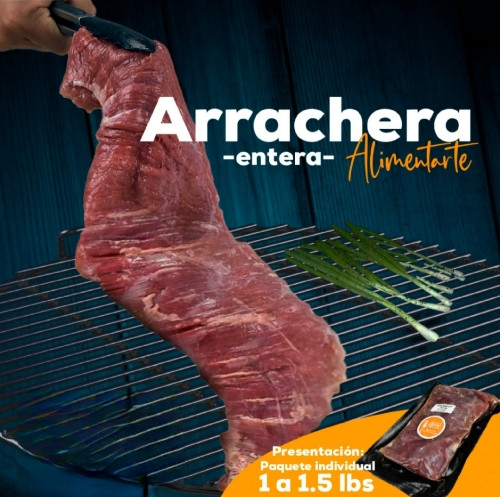 Imagen 1 de ARRACHERA ENTERA (peso variado)