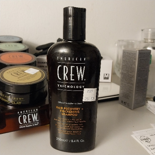 Imagen 1 de AMERICAN CREW  HAIR RECOVERY + TRI SHAMPOO