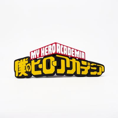 LETRERO MY HERO ACADEMIA