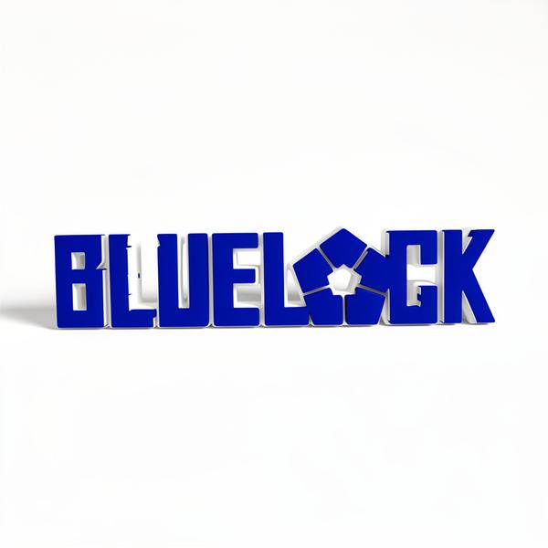 LETRERO BLUE LOCK