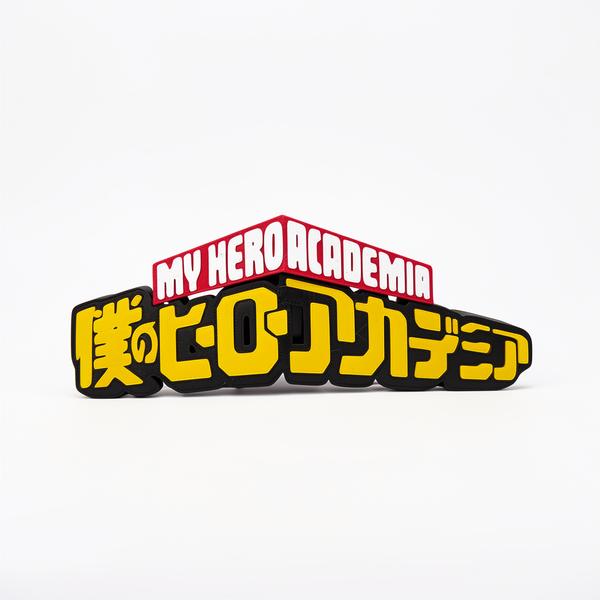 LETRERO MY HERO ACADEMIA