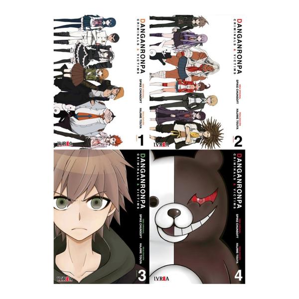 DANGANRONPA CRIMINALS & VICTIMS PACK 1 AL 4