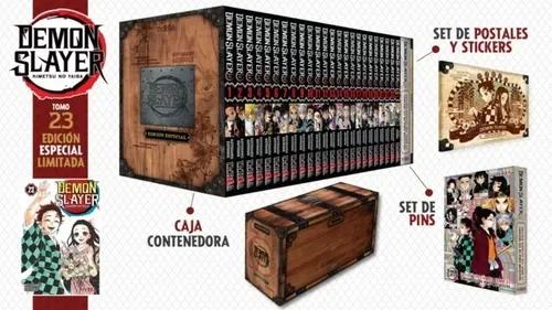 DEMON SLAYER COLECCION COMPLETA CON CAJA