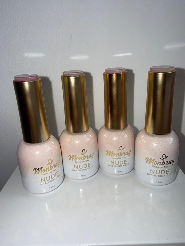Esmalte nude monbray Tonos disponibles 1,2,4,5