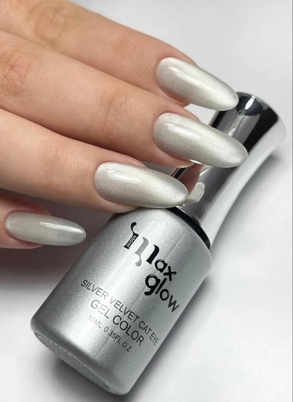 Silver velvet cat eye 