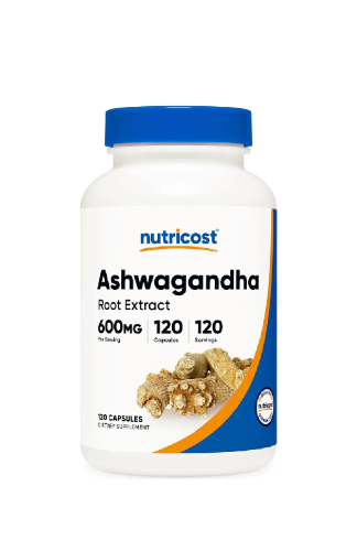 Imagen 1 de Ashwagandha 600 Mg - 120 Cap - Nutricost