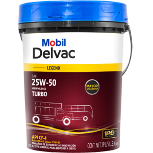 Imagen 1 de Aceite MOBIL DELVAC 25W60 19L pretolero