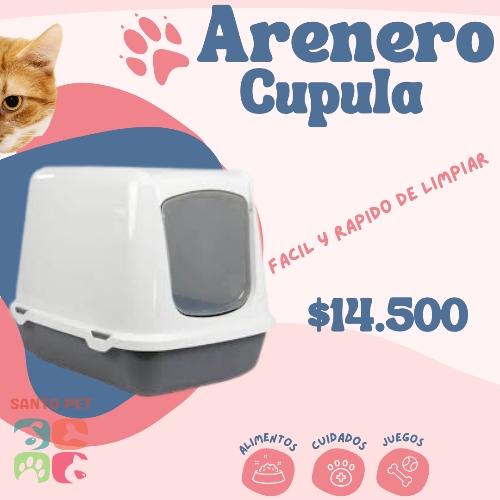 Imagen 1 de Arenero Cúpula sanitaria gato