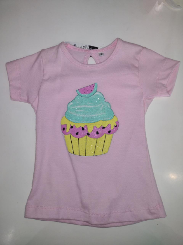 Imagen 1 de +PB0172 REMERA MANGA CORTA BEBE DINOSAURIOS