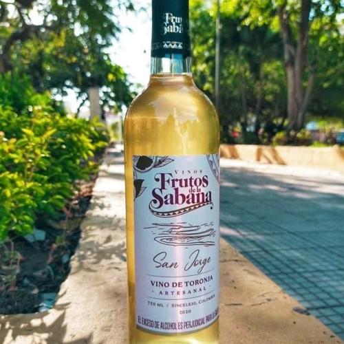 Imagen 1 de Vino artesanal frutos de la sabana toronja