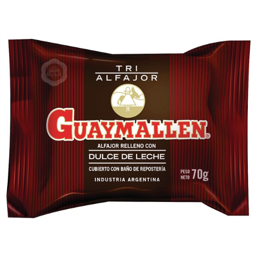 Imagen 1 de Alfajor Guaymallen triple chocolate