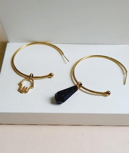 Imagem 1 de Brinco Argola Zen Ou