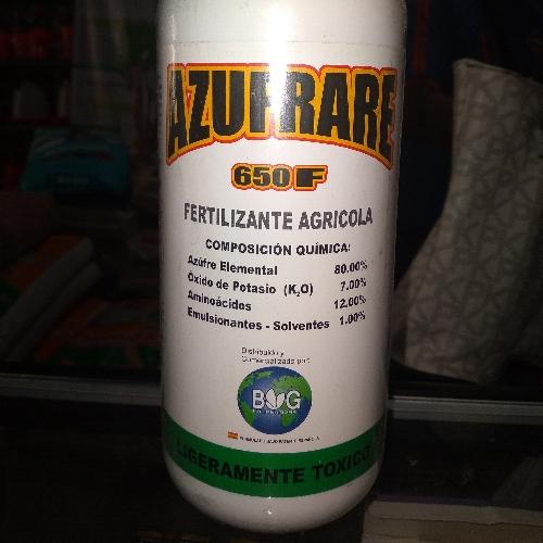 Imagen 1 de Azufre 650F