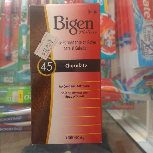 Imagen 1 de  Bigen : chocolate 