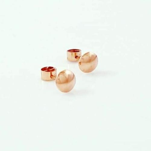 Imagen 1 de Arete oro 18k - Lenteja (grande)