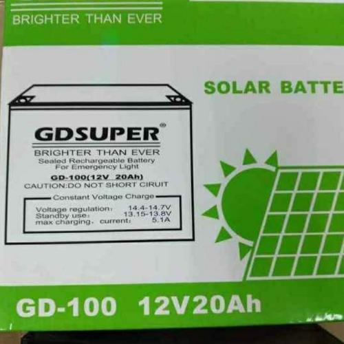 Imagen 1 de Batería 20amp ácido ciclo profundo 