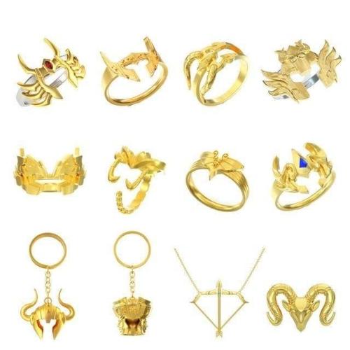 Imagen 1 de Colección 12 santos dorados 