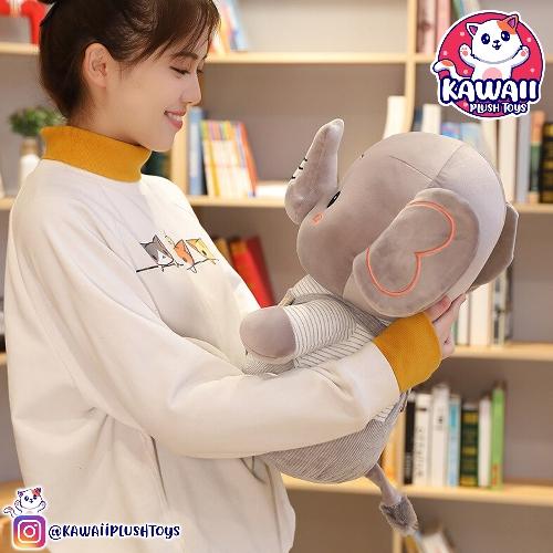 Imagen 1 de Peluche kawaii Elefante 40cm 
