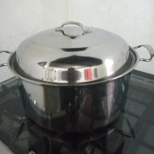 Imagen 1 de Arrocera acero inoxidable, cap aprox. 3 kg marca molave