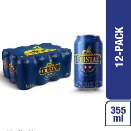 Imagen 1 de Cristal 355 ml x 12 Pack ( lata )