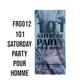 Imagen 1 de 101 Saturday Party Pour Homme Fragancia