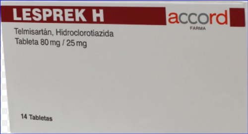 Imagen 1 de ACC082 LESPREK H 14 TAB 80/25 MG ACCORD