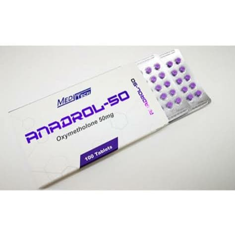 Imagen 1 de ANADROL (OXIMETENOLONA) 50MG X 100 TABS MEDITECH