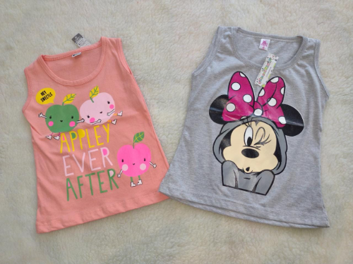 Imagen 1 de + PN0209 MUSCULOSA ALGODON NENA ESTAMPADA "LAUMAT"