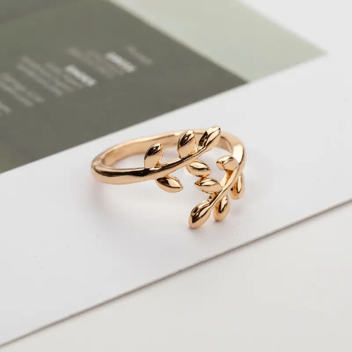 Imagen 1 de ANILLO ESPIGA DORADO