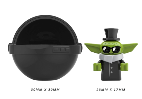 Imagen 1 de Baby Yoda con Nave Negra