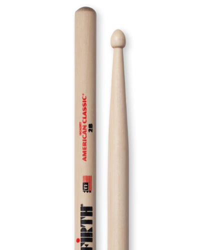 Imagen 1 de   BAQUETA  2B VIC FIRTH  WOOD NAT. BAQ057 