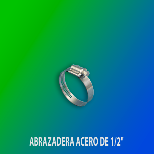 Imagen 1 de ABRAZADERA ACERO DE 1/2"                          