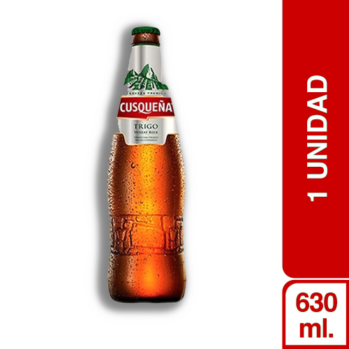 Imagen 1 de CERVEZA CUSQUEÑA TRIGO UNI (630 Ml)