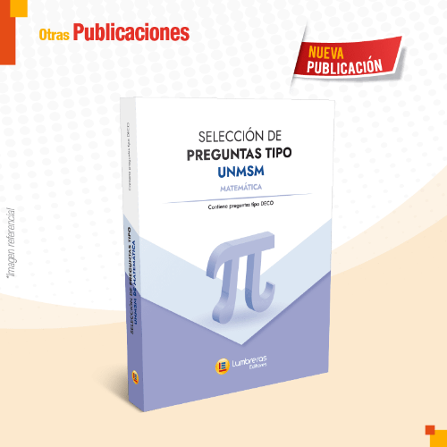 Imagen 1 de  Selección de preguntas CIENCIAS tipo UNMSM: Contiene preguntas tipo DECO (B)